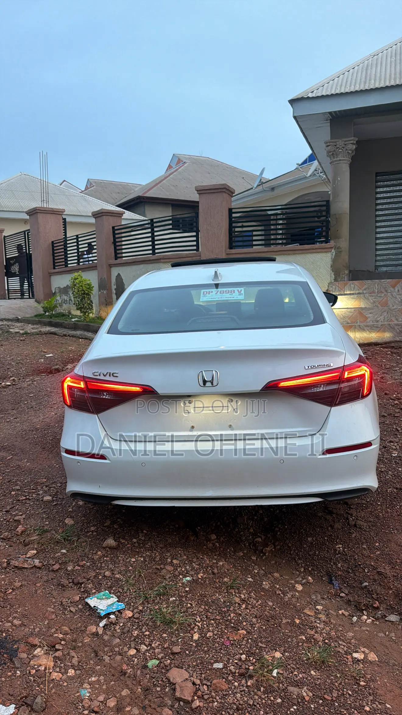 Honda Civic Touring 2022 White