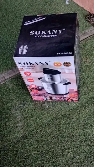 Large Capacity Sokany 10l Kitchen Food Chopper Machine 10l