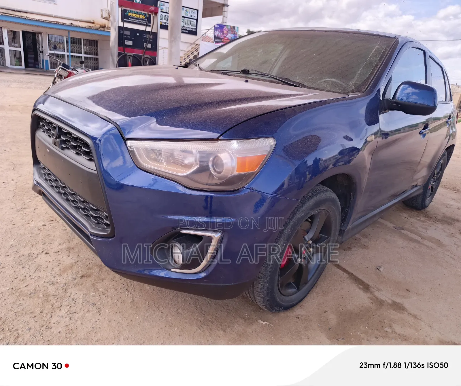 Mitsubishi Outlander ES 4dr SUV (2.4L 4cyl CVT) 2014 Blue