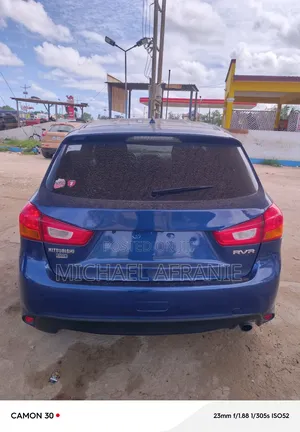 Mitsubishi Outlander ES 4dr SUV (2.4L 4cyl CVT) 2014 Blue