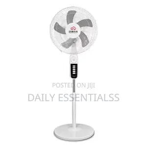 TNT Star High-Speed Rechargeable Standing Fan 18 Inch