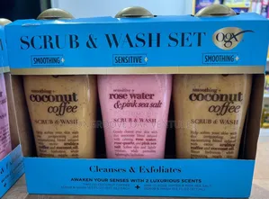 Ogx Scrub and Body Wash 577ml