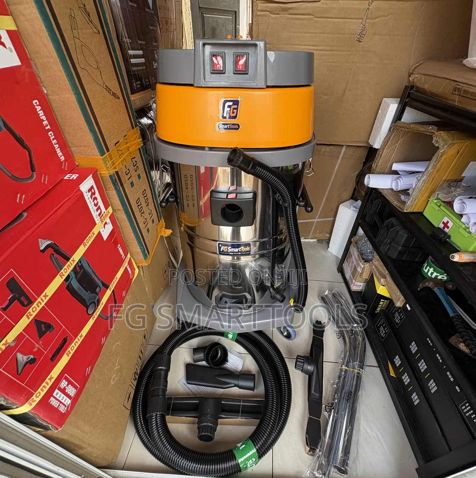 Wet Dry 70liters Vacuum Cleaner Industrial Vacuum