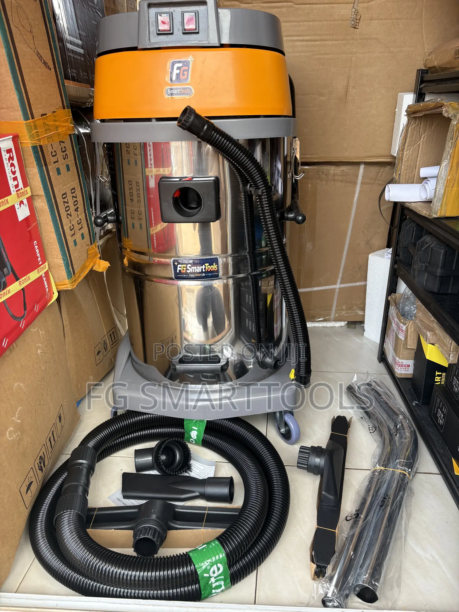 Wet Dry 70liters Vacuum Cleaner Industrial Vacuum
