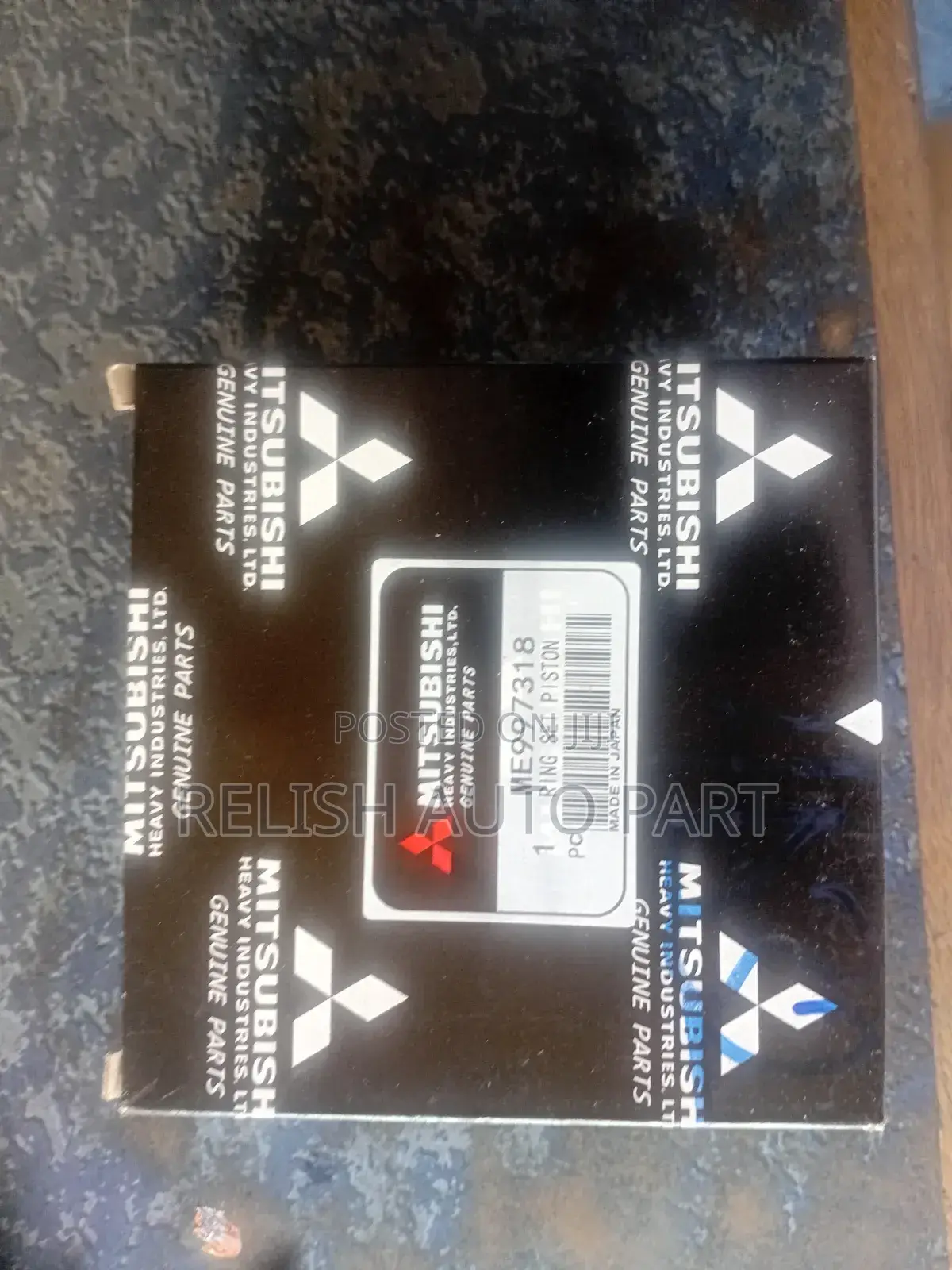 Original Piston Rings for Mitsubishi 4d32 and K-1 Engines for Canter