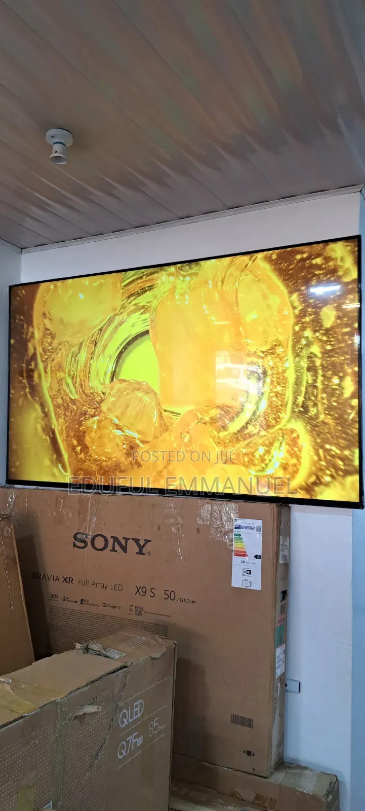 Sony Bravia 65" Uhd Smart HDR Google Tv Android 65x80l