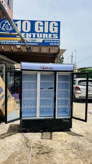 Check Out Original Pearl 3 Door Table Fridge(Glass Door) 