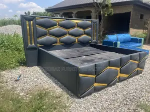 Durable Luxury Bed Frame From Afrobae Furniture Factory Direct