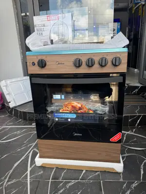 Midea 4 Burner 60 X 60 Cm - Inox - Special Nobs - Grill-Wood Color