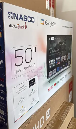 Nasco 50’’ Smart Google Tv Uhd
