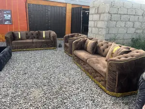 3+3+1 Seven Seater Luxury Sofas From Afrobae Factory