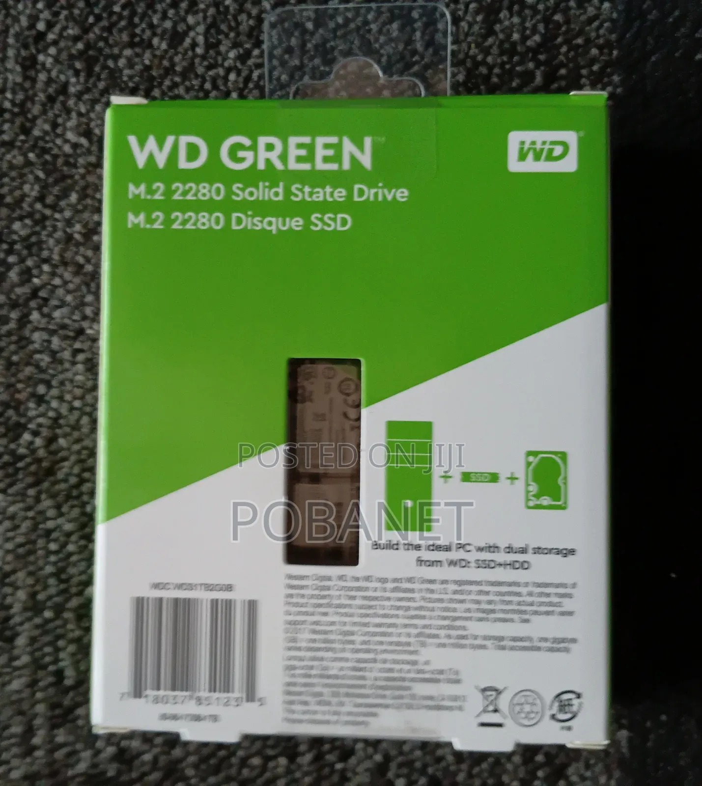 Wd Green Ssd+Hd 1tb