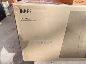 Kef LSX Ii Lt Wireless Hifi Speakers – Matte Black – Boxed