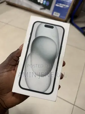 New Apple iPhone 15 128 GB Black