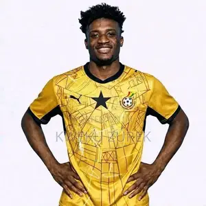 Ghana Jersey Yellow Spiderman