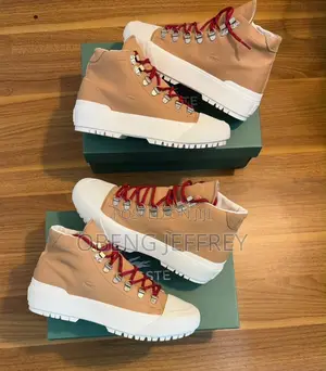 Original Lacoste High Midshot Brown/White