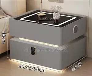 Smart Led Light Bedside Cabinets