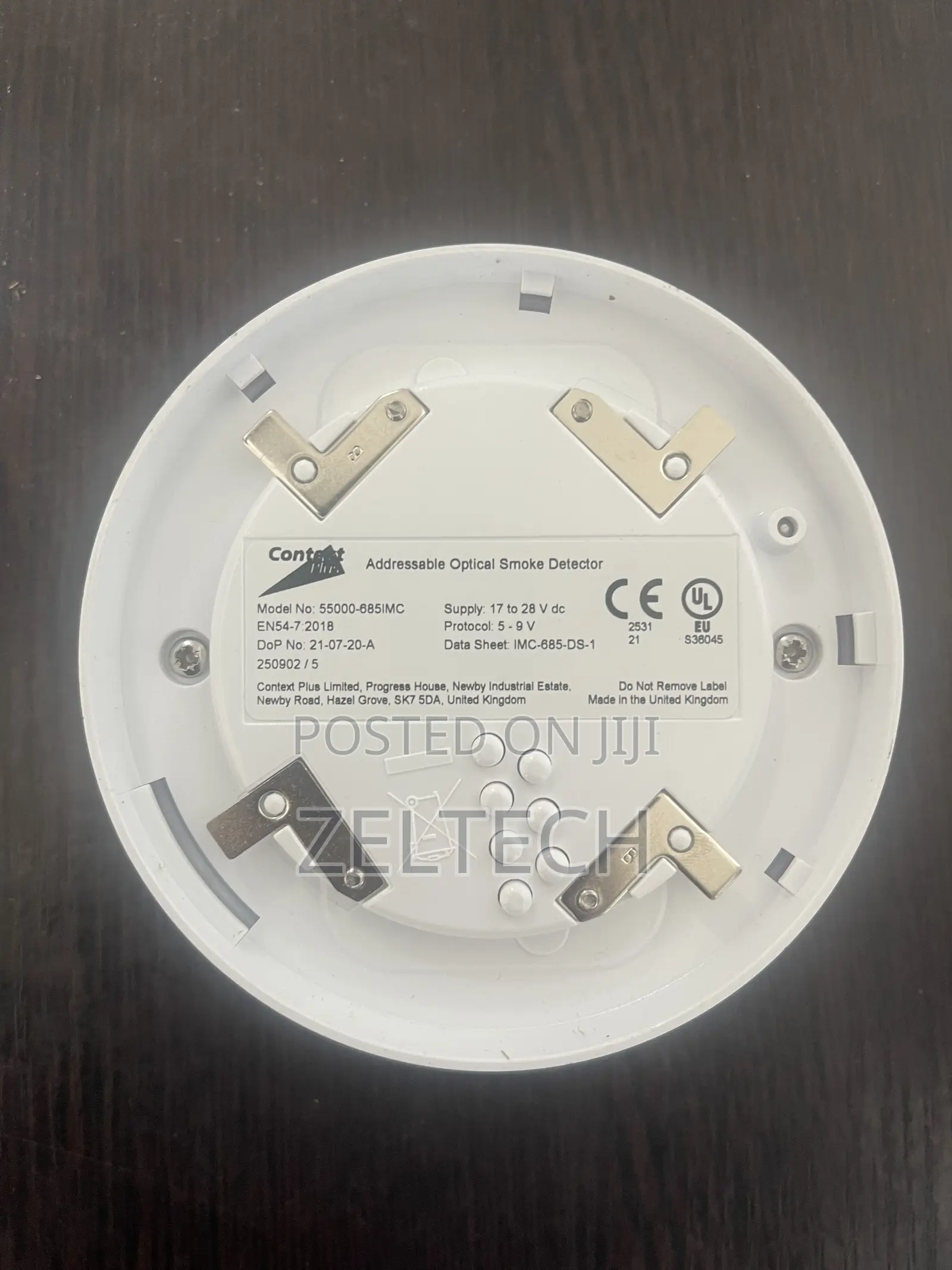 Context Plus Addressable Smoke Detector