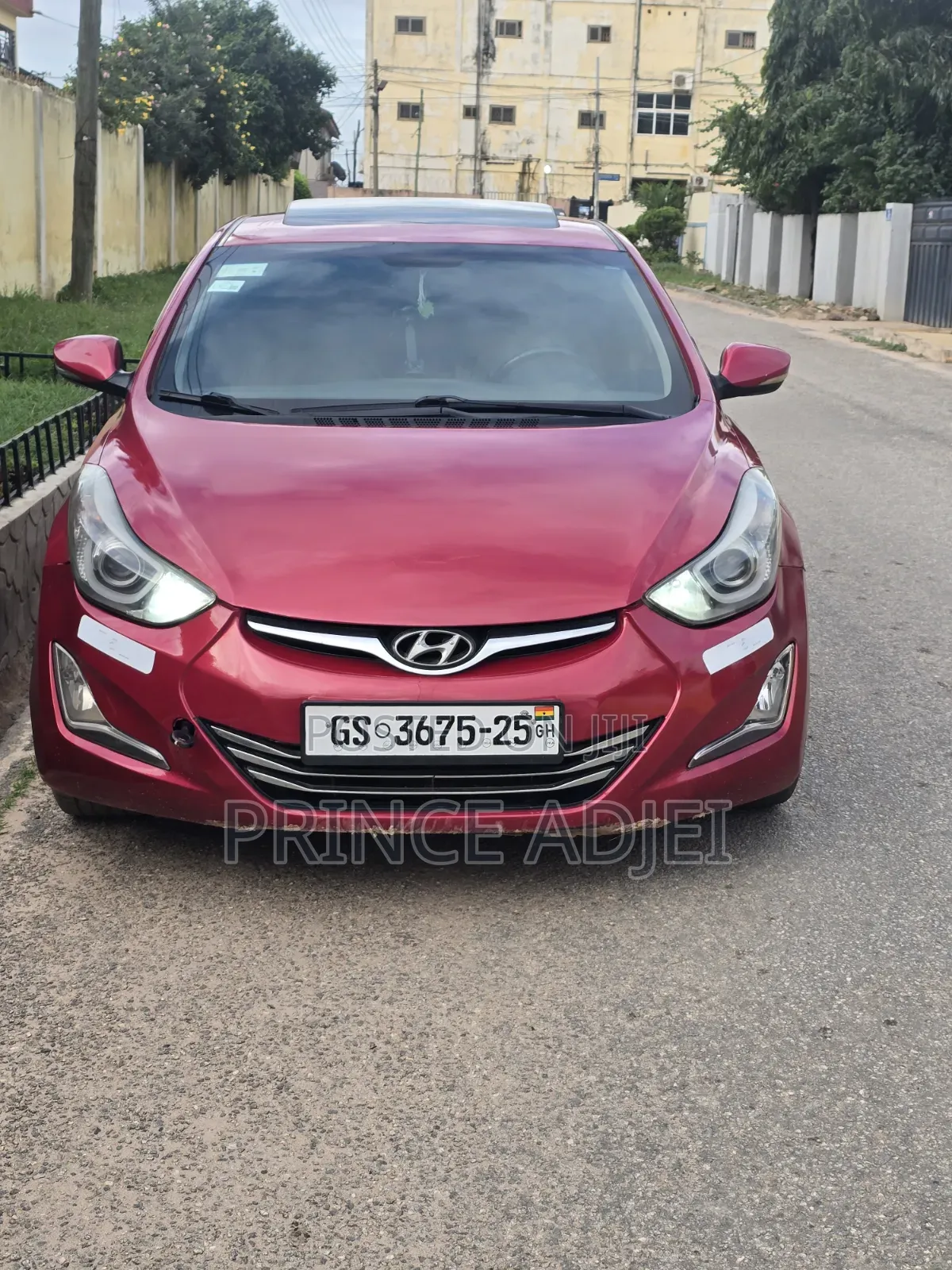 Hyundai Elantra 2014 Red