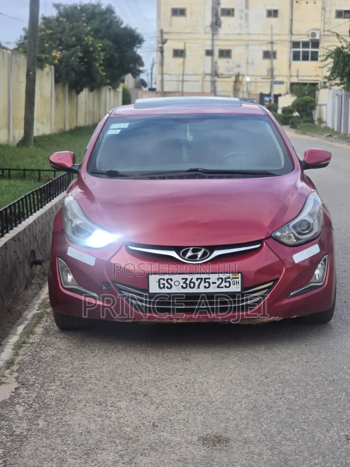 Hyundai Elantra 2014 Red