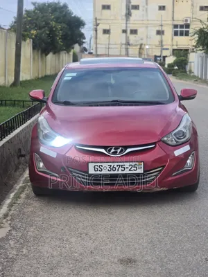 Hyundai Elantra 2014 Red