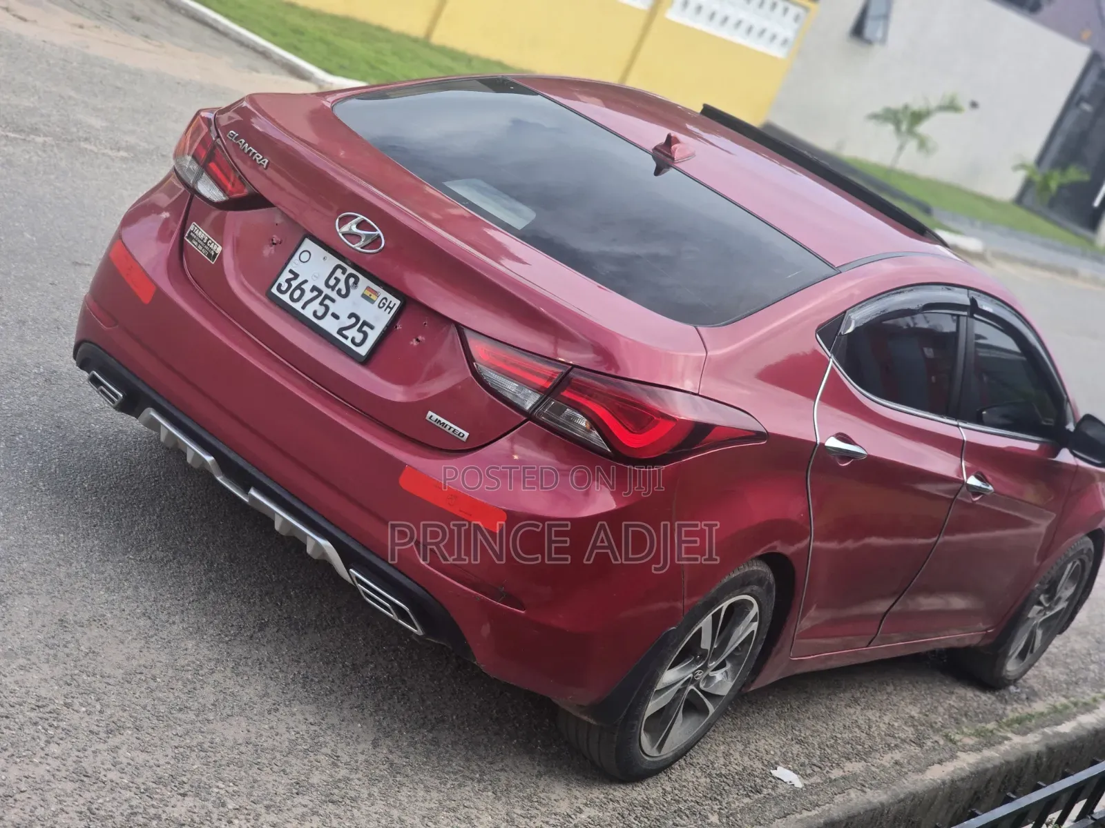 Hyundai Elantra 2014 Red
