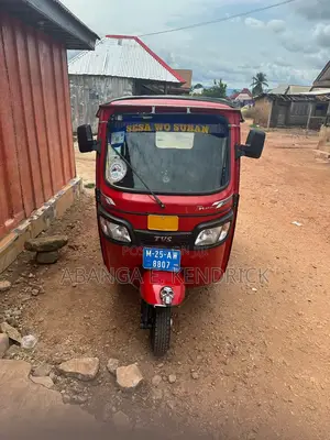TVS King Deluxe Plus iTouch Start 2025 Red