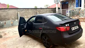 Hyundai Elantra 2008 Matt Black