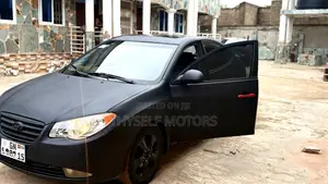 Hyundai Elantra 2008 Matt Black