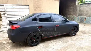 Hyundai Elantra 2008 Matt Black