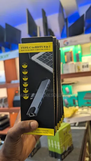 8-In1 Type-C Hub With Hdmi