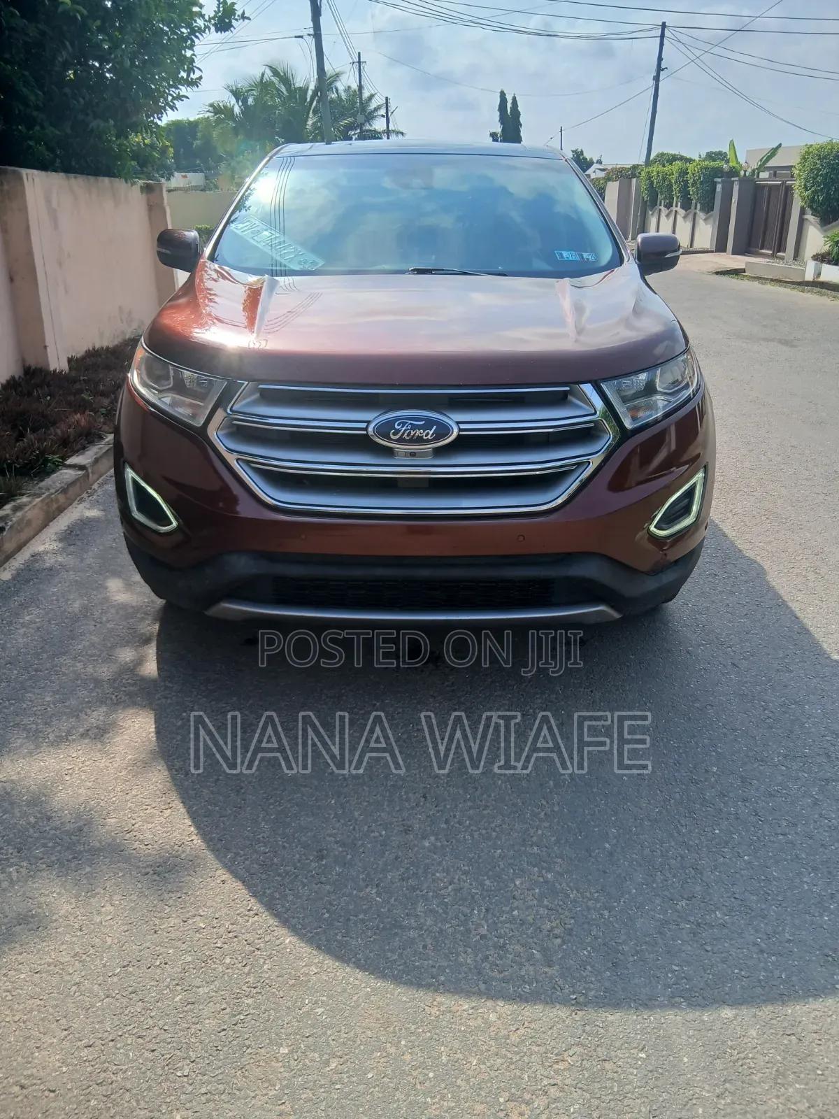 Ford Edge Sport 4dr SUV AWD (2.7L 6cyl Turbo 6A) 2015 Burgundy