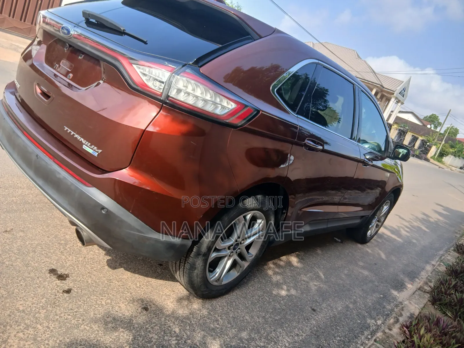 Ford Edge Sport 4dr SUV AWD (2.7L 6cyl Turbo 6A) 2015 Burgundy