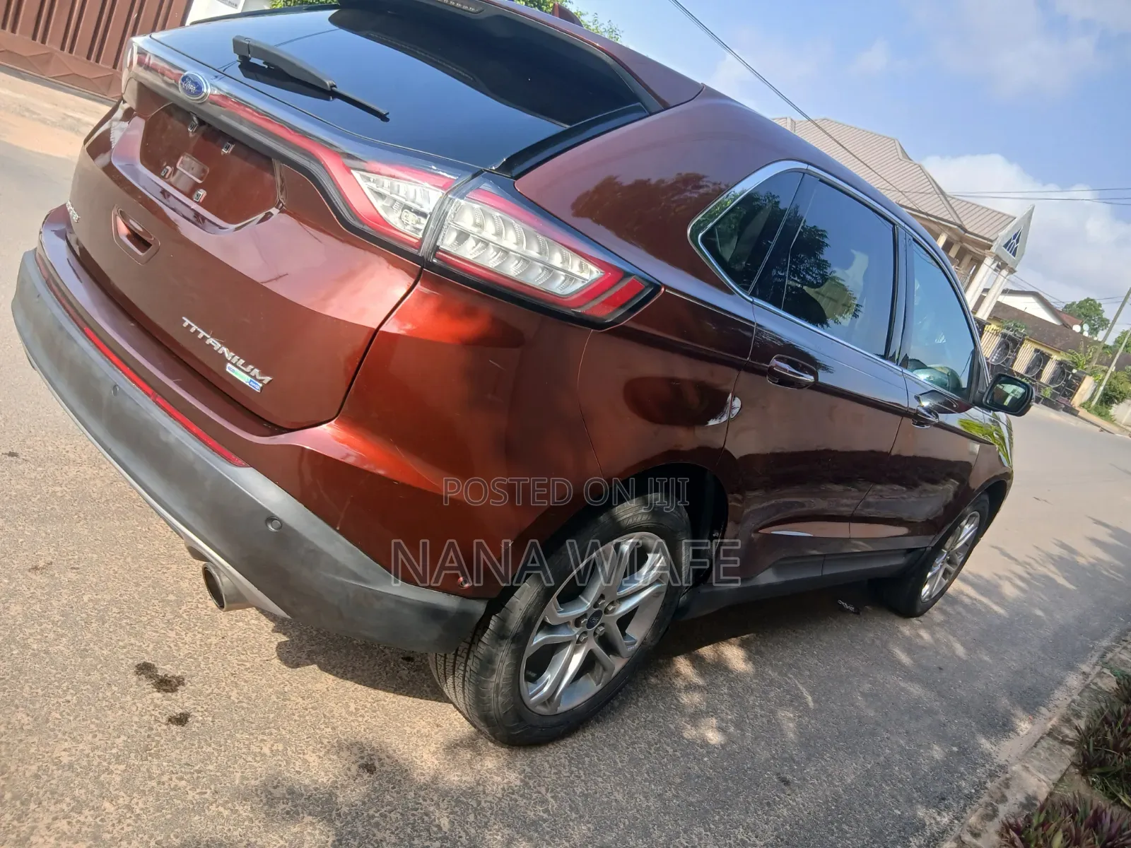 Ford Edge Sport 4dr SUV AWD (2.7L 6cyl Turbo 6A) 2015 Burgundy