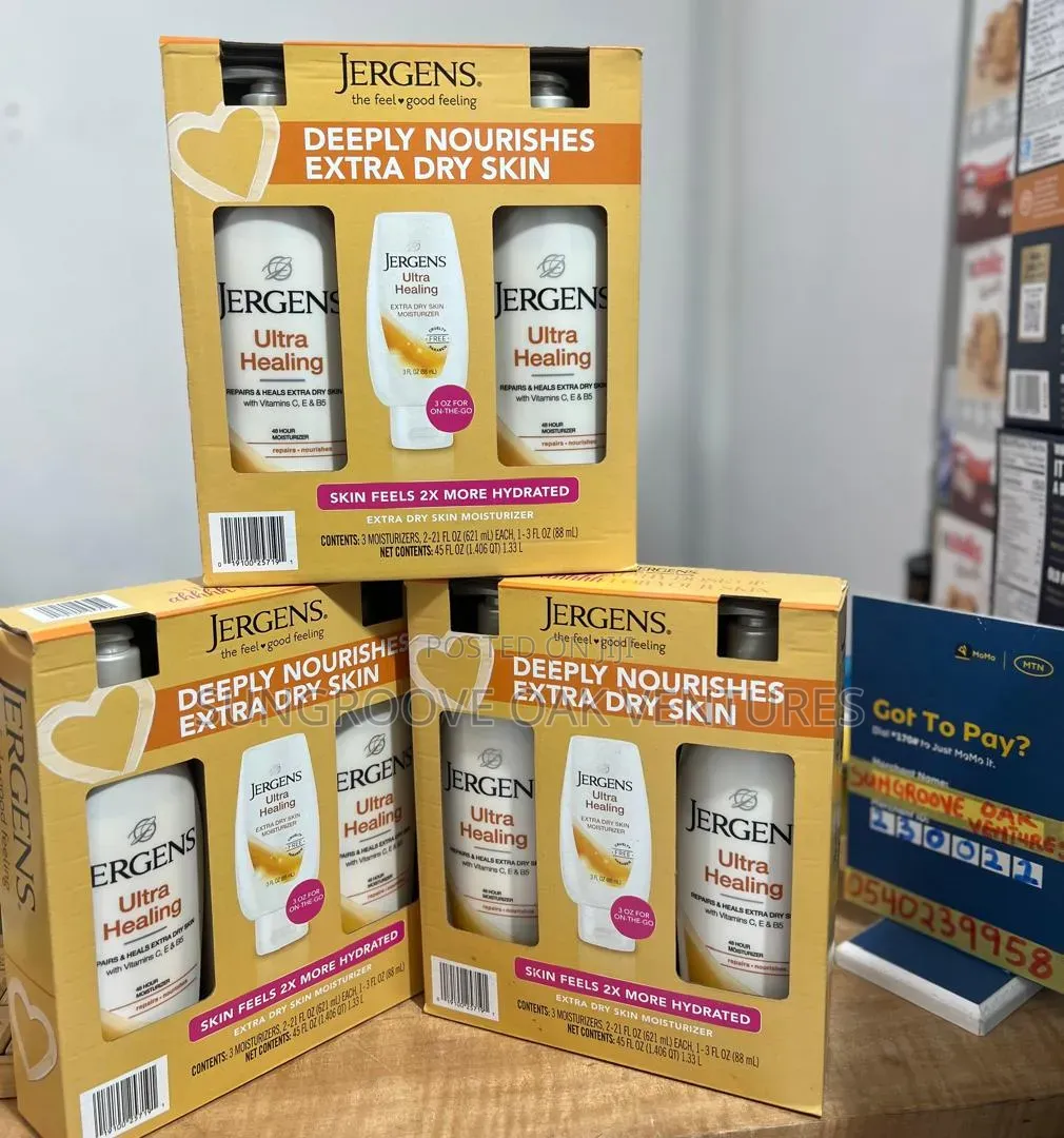 Jergens Ultra Healing 2in1with Travel Size Pc