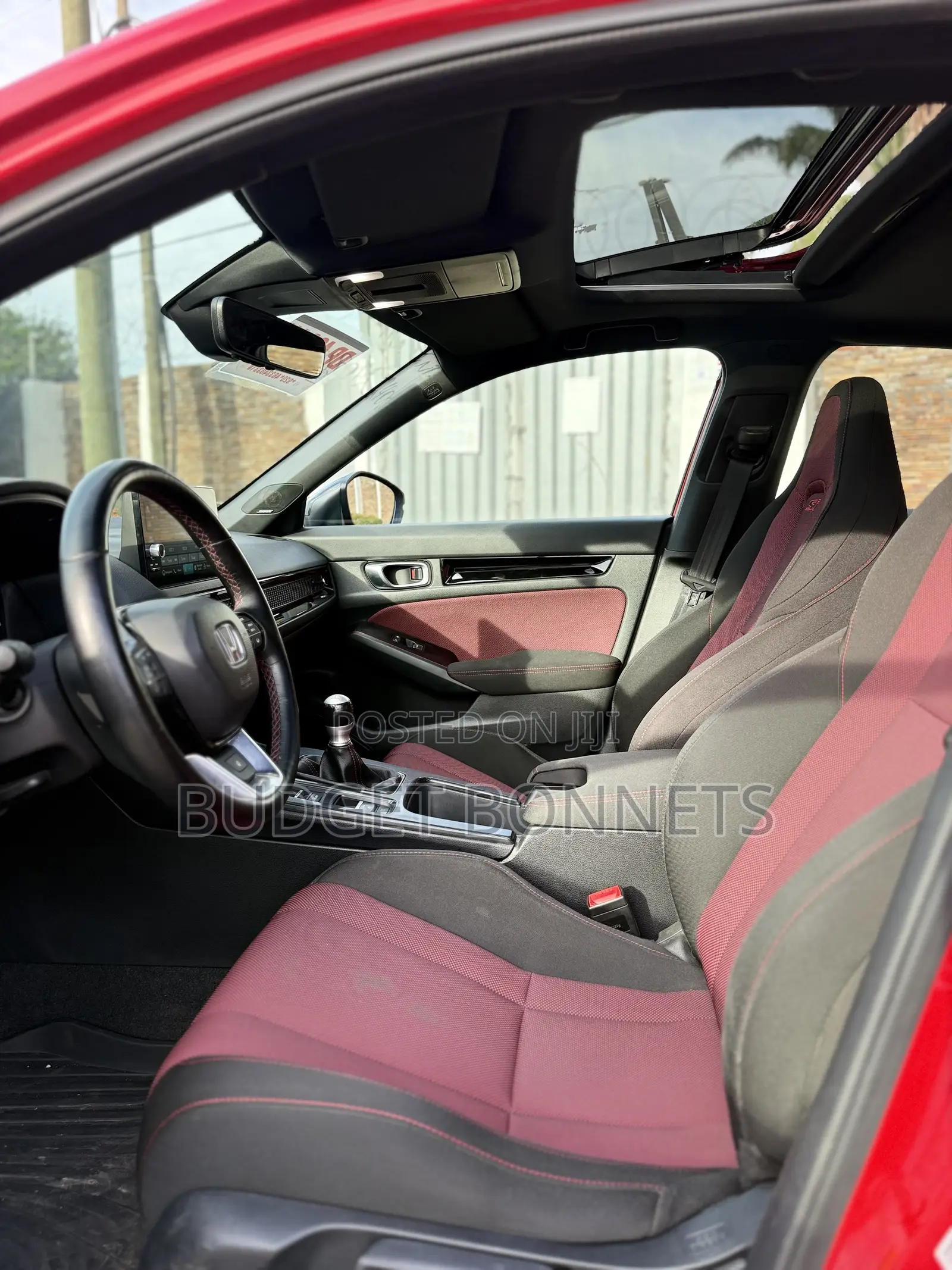 Honda Civic Sport Manual 2023 Red