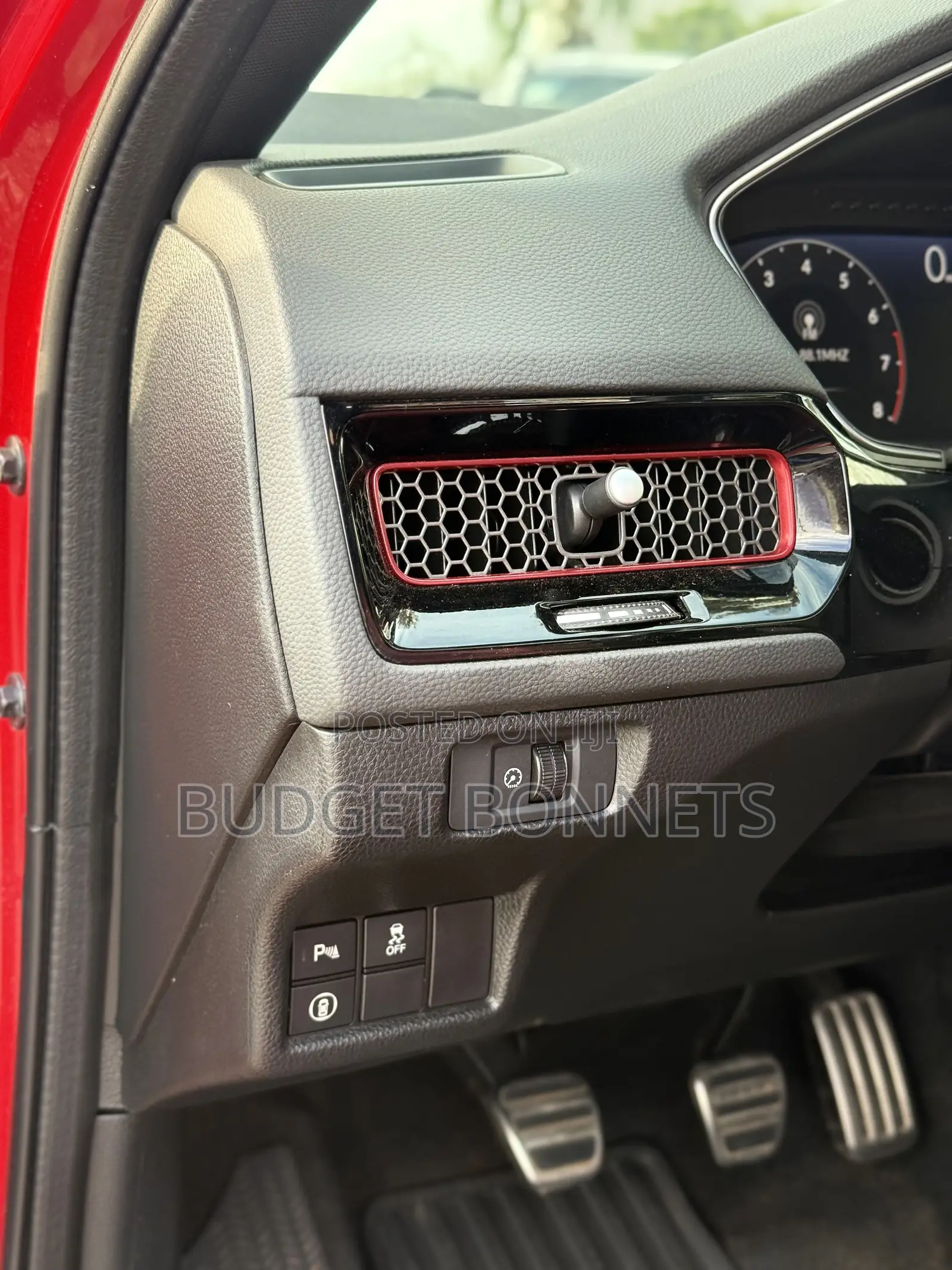 Honda Civic Sport Manual 2023 Red