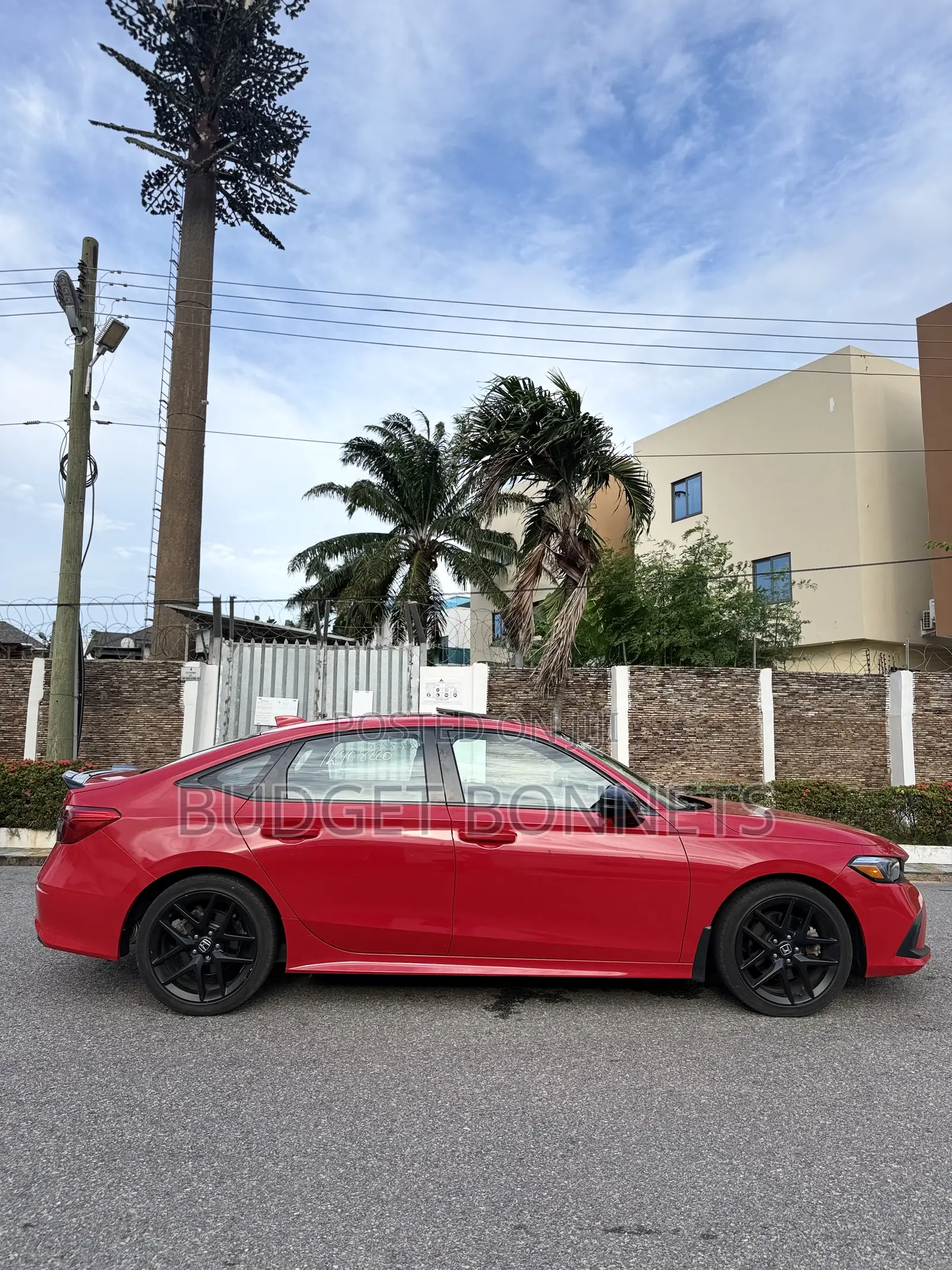 Honda Civic Sport Manual 2023 Red