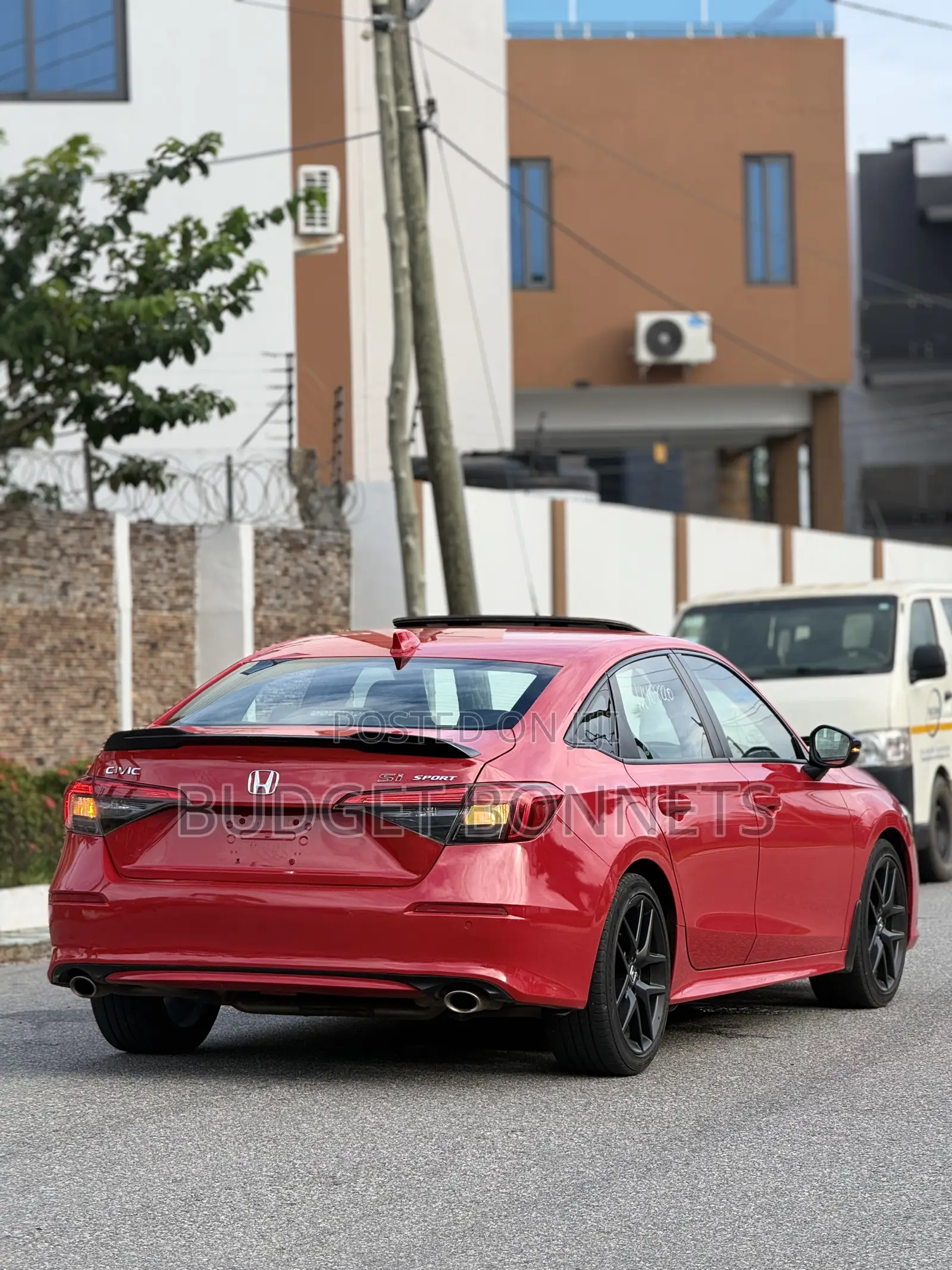 Honda Civic Sport Manual 2023 Red