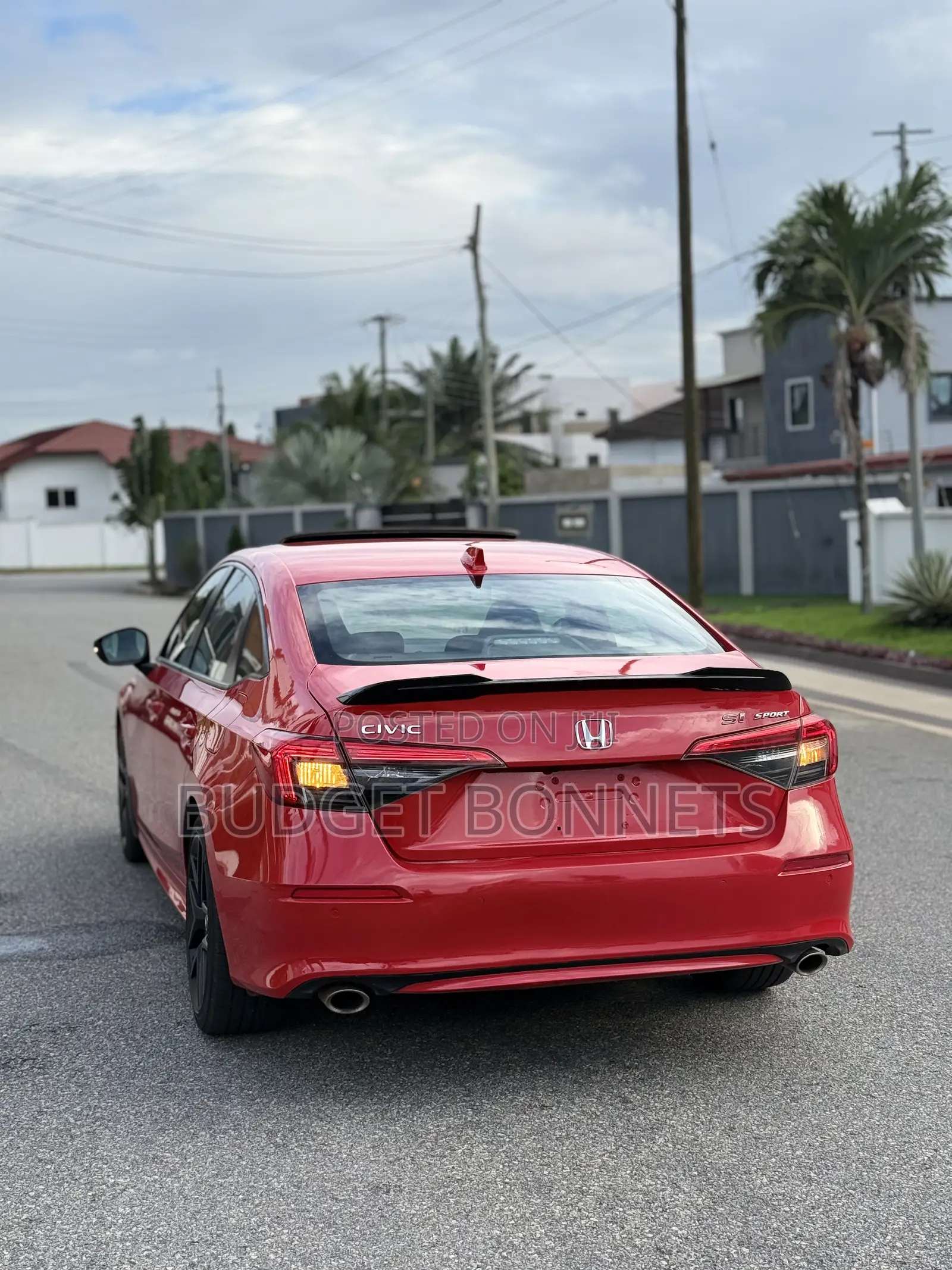 Honda Civic Sport Manual 2023 Red