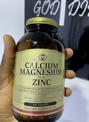 Calcium,Magnesium and Zinc (Solgar)