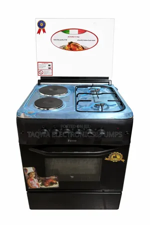 Ferre 2 Hot Plates 2 Gas 60x60 Cooker