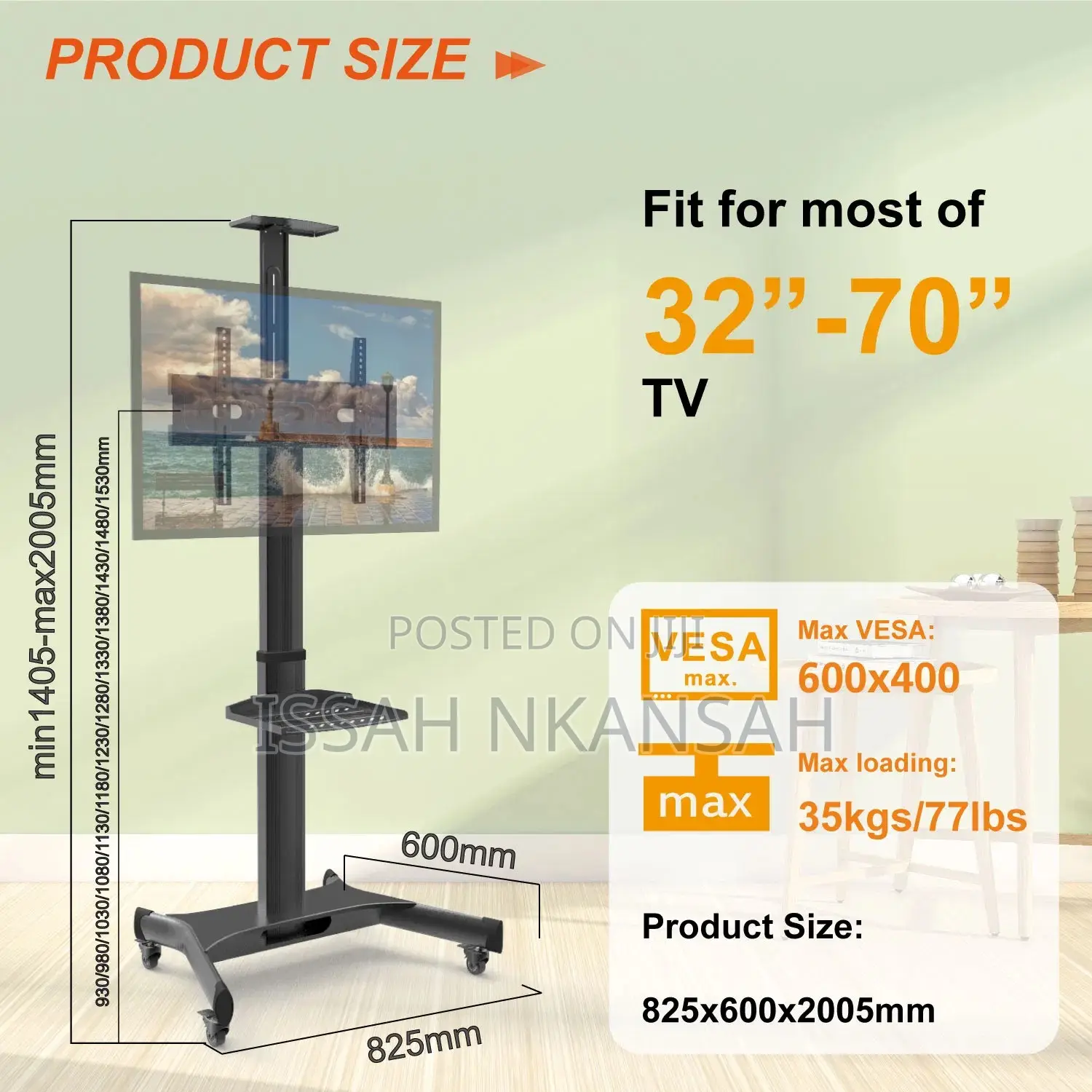 Movable TV Stand