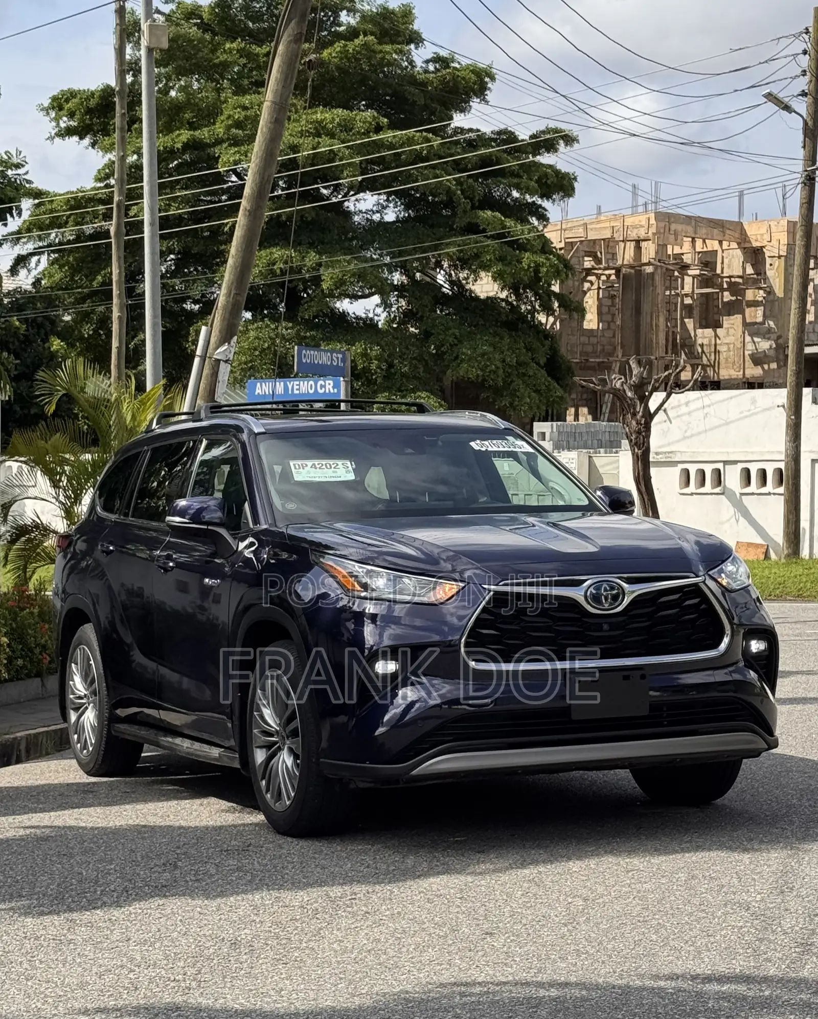 Toyota Highlander Platinum 2022 Blue