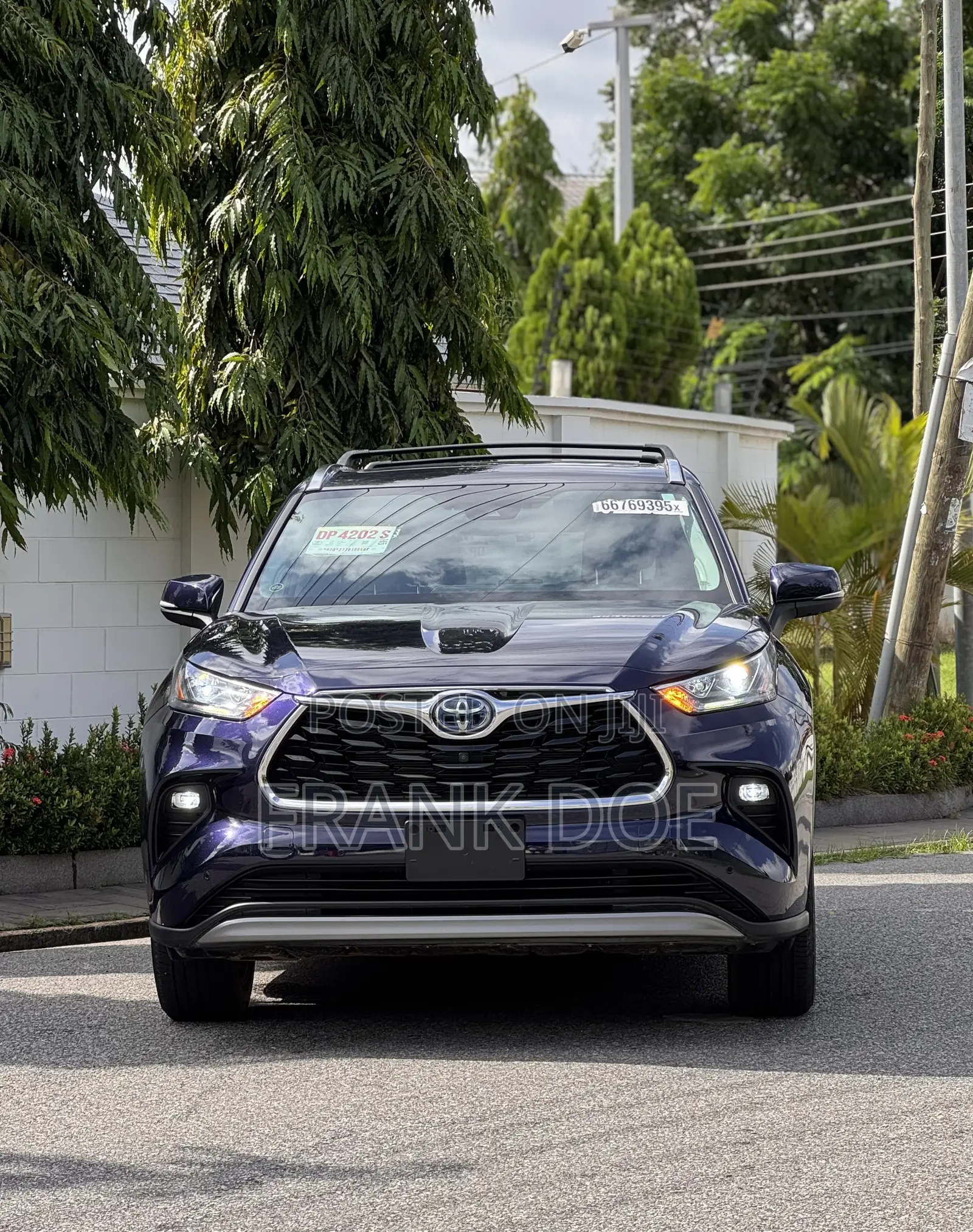 Toyota Highlander Platinum 2022 Blue