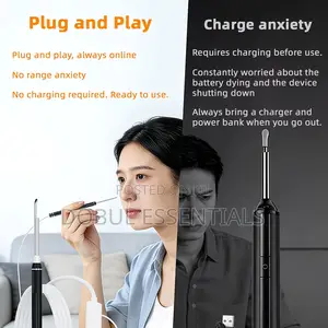 Earwax Remover With Wired Camera, Compatible With Ios And Android