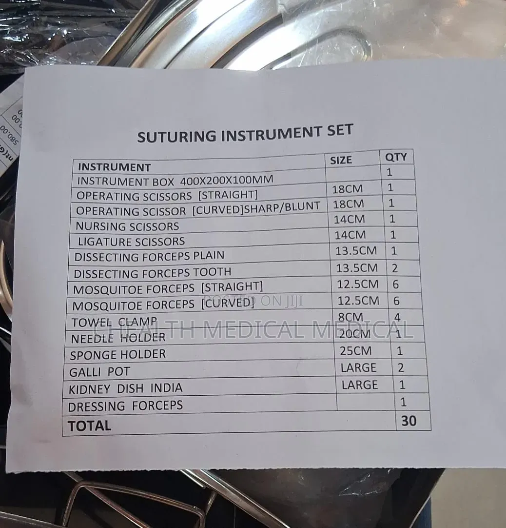 Suturing Instrument Set
