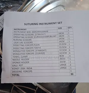 Suturing Instrument Set