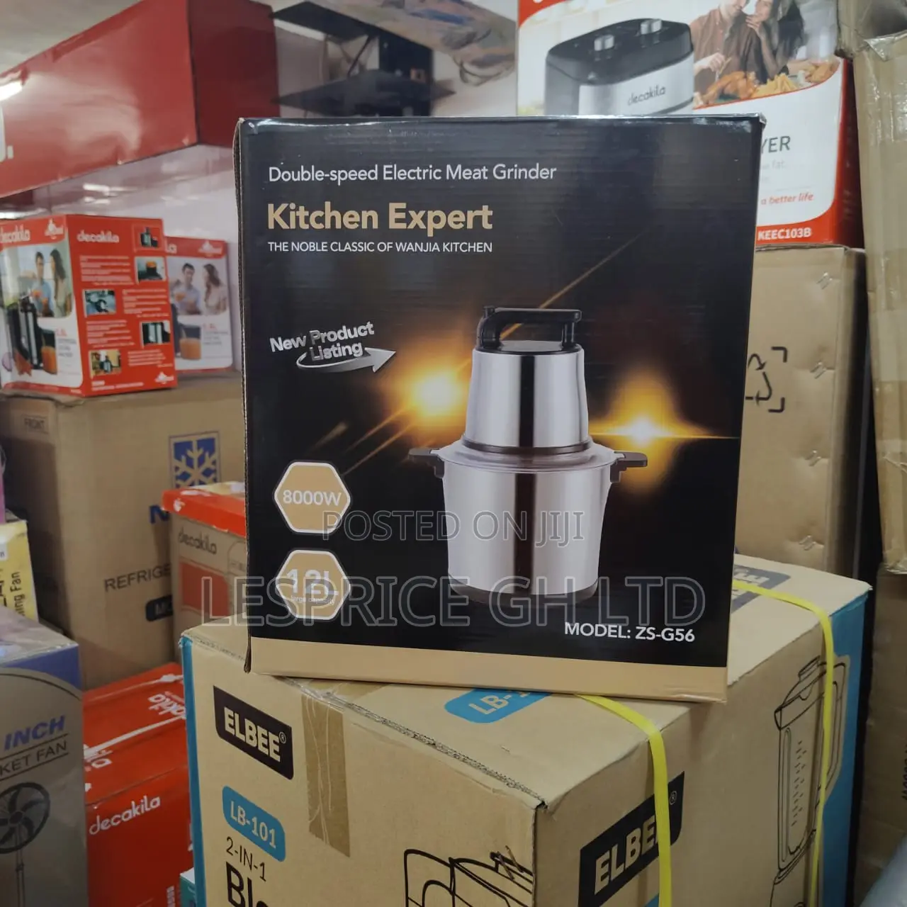 Save Energy and Time on Our Compact 12l Yam Fufu and Meat Blender