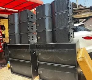 2pairs of Martins Audio Bass Speakers 6pieces of Kara 12inches Array